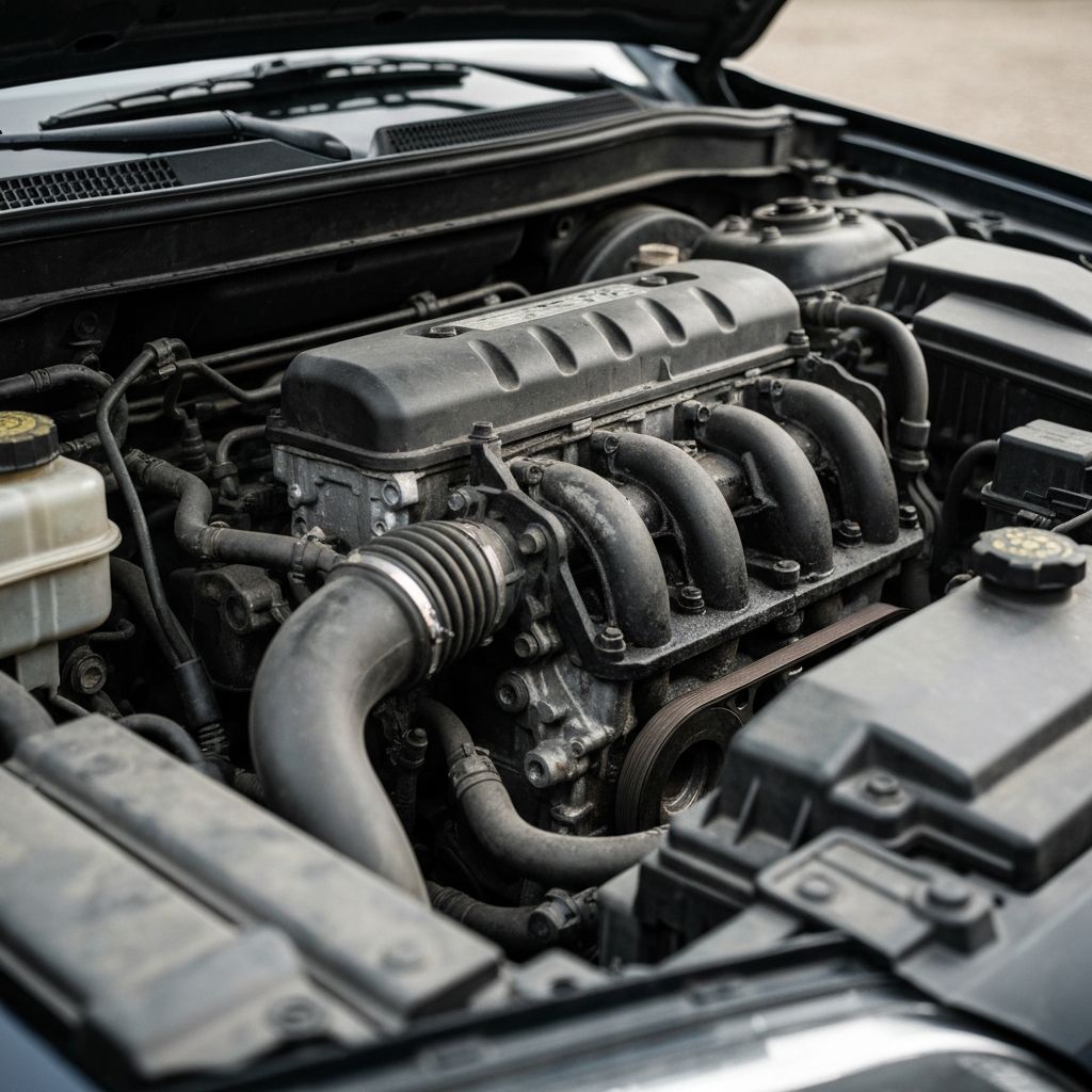 Motor y Compartimiento - Antes